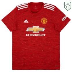 Camiseta retro local hombre Manchester United 2020/21 B. Fernandes #18