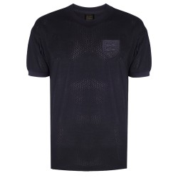 Camiseta retro blackout Inglaterra 1970 #6 para hombre
