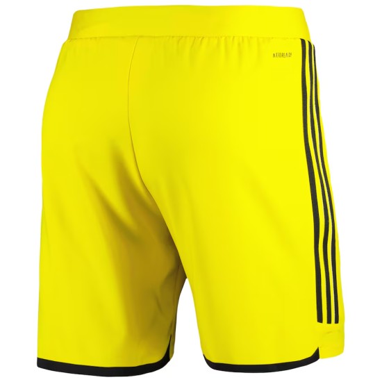 Pantalones Cortos Locales 2025 del Columbus Crew para Mujer - Dorados Pantalones Cortos Locales 2025 del Columbus Crew para Mujer - Dorados