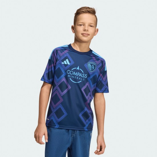 Niño Sporting Kansas City 2026 Camiseta Visitante Niño Sporting Kansas City 2026 Camiseta Visitante