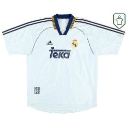 Hombre Camiseta retro local Real Madrid 1998/00 Raúl #7 Hombre Camiseta retro local Real Madrid 1998/00 Raúl #7