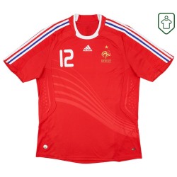 Camiseta retro visitante Francia 2007/08 para hombre Henry #12 Camiseta retro visitante Francia 2007/08 para hombre Henry #12
