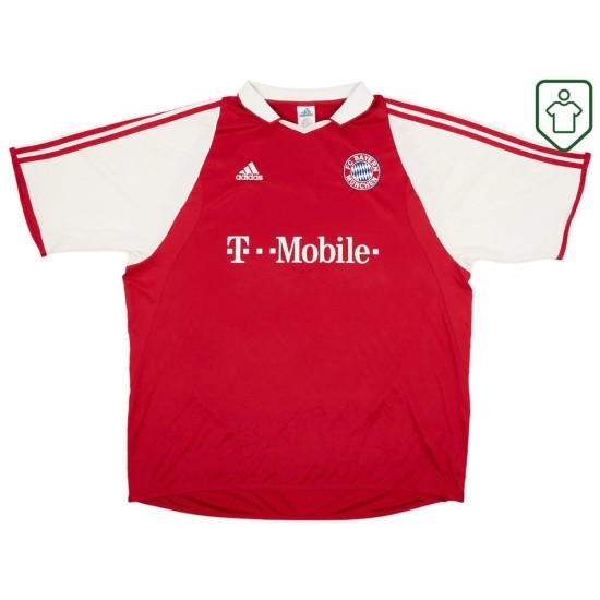 Camiseta retro Bayern Múnich 2003/04 local para hombre Ballack #13