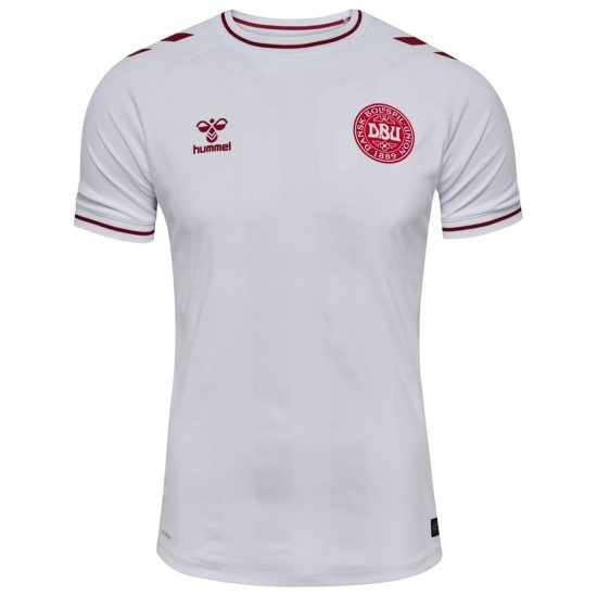 Camiseta visitante Dinamarca 2025 equipo femenino Mujer Camiseta visitante Dinamarca 2025 equipo femenino Mujer