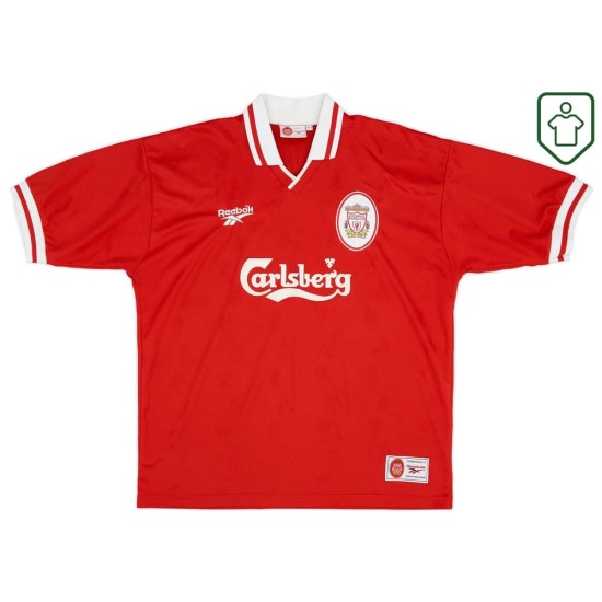 Camiseta retro local hombre Liverpool 1996/98 Fowler #9
