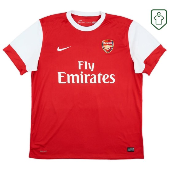 Camiseta retro local hombre Arsenal 2010/11 Fabregas #4 Camiseta retro local hombre Arsenal 2010/11 Fabregas #4