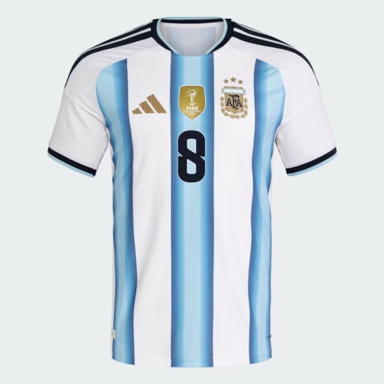 Camiseta Oficial Local Argentina 2026 Niño E. FERNÁNDEZ #8 Camiseta Oficial Local Argentina 2026 Niño E. FERNÁNDEZ #8