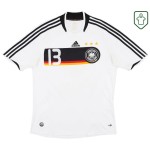 Camiseta retro local Alemania 2008/09 para hombre Ballack #13