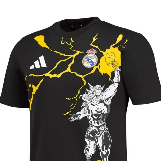 Camiseta Real Madrid Marvel Tercera 2025/26 Niño