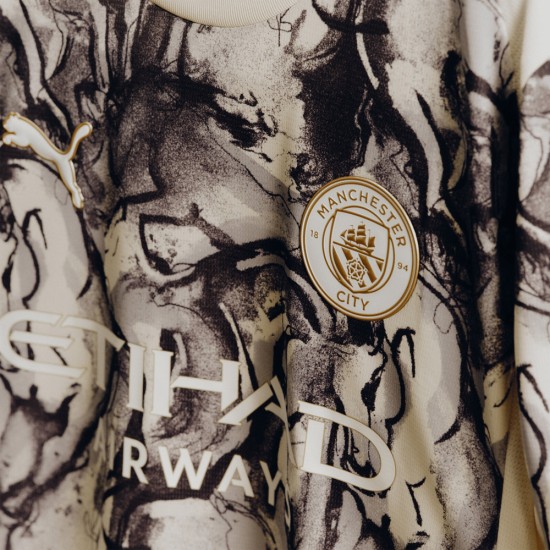 Camiseta Pre-Match Año del Caballo Manchester City 2026 para niño Camiseta Pre-Match Año del Caballo Manchester City 2026 para niño