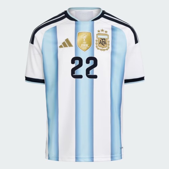 Camiseta Oficial Local Argentina 2026 Hombre L. MARTÍNEZ #22