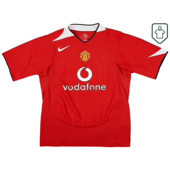 Camiseta retro local hombre Manchester United 2004/06 Rooney #8