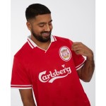 Camiseta retro local Liverpool 1996/98 de hombre
