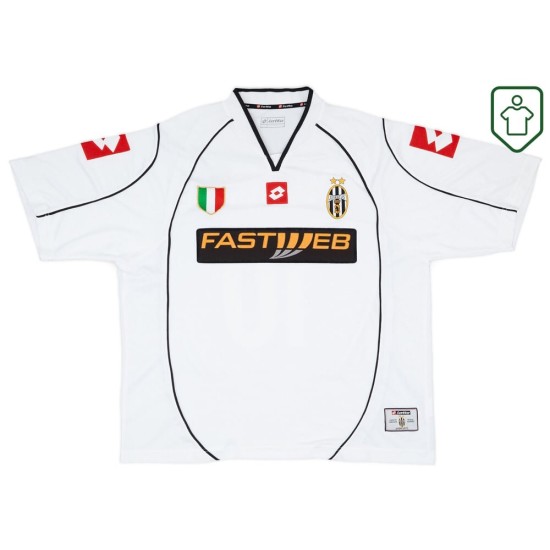 Camiseta retro Juventus 2002/03 visitante para hombre Del Piero #10