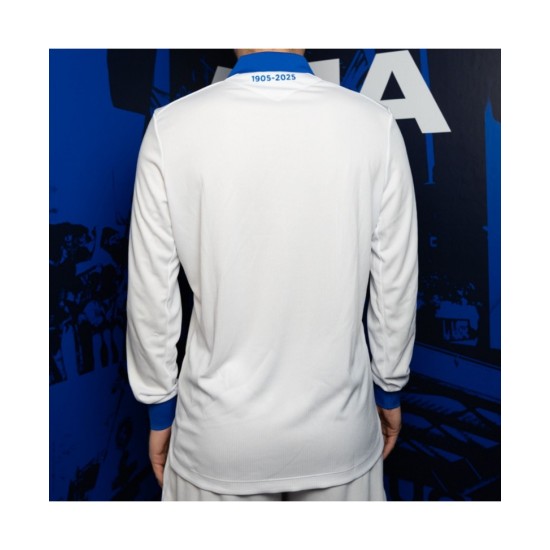 Mujer AJ Auxerre 2025/26 Camiseta Heritage de Manga Larga 120.º Aniversario