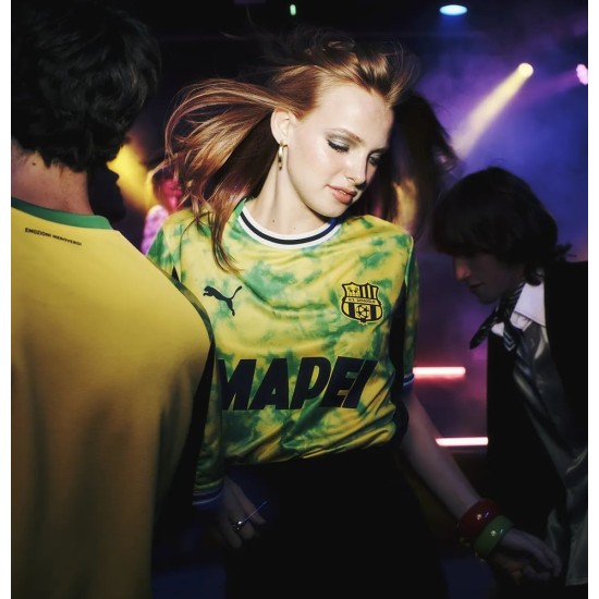 Hombre Sassuolo 2025/26 Tercera Camiseta Hombre Sassuolo 2025/26 Tercera Camiseta