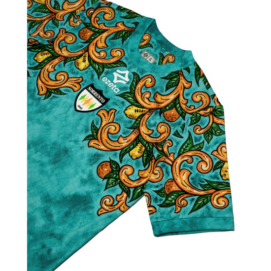 Camiseta portero visitante masculina Sorrento Calcio 1945 2025/26 Verde Camiseta portero visitante masculina Sorrento Calcio 1945 2025/26 Verde