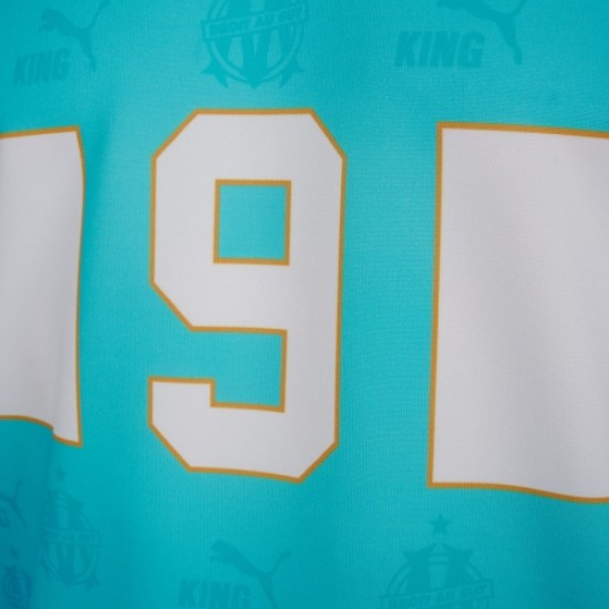Camiseta Retro King OM #9 - Azul Niño