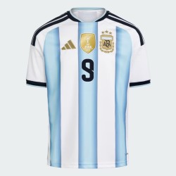 Camiseta Oficial Local Argentina 2026 Hombre J. ALVAREZ #9 Camiseta Oficial Local Argentina 2026 Hombre J. ALVAREZ #9