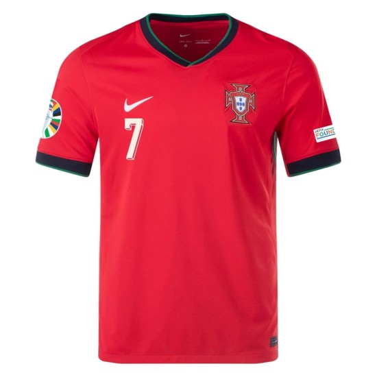 Cristiano Ronaldo #7 Portugal Camiseta de Local EURO 2024 Cristiano Ronaldo #7 Portugal Camiseta de Local EURO 2024