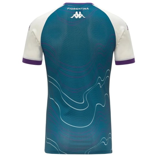 Mujer Camiseta Pre-partido Tercera Fiorentina 2025/26 - Turquesa Mujer Camiseta Pre-partido Tercera Fiorentina 2025/26 - Turquesa