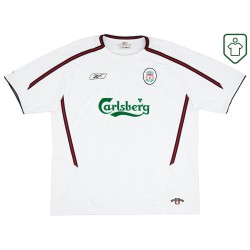 Camiseta retro visitante hombre Liverpool 2003/04 Owen #10