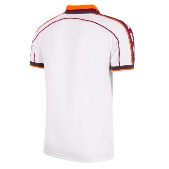 Camiseta Retro de visitante de la Roma 1998/99 para mujer