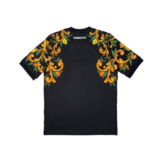 Camiseta portero visitante infantil Sorrento Calcio 1945 2025/26 Negra