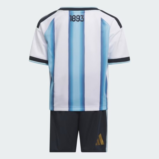 Conjunto local de la Copa del Mundo 2026 de Argentina para niño Conjunto local de la Copa del Mundo 2026 de Argentina para niño