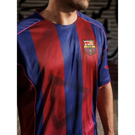 Camiseta retro Ed Sheeran x Spotify x FC Barcelona 2004/05 para hombre