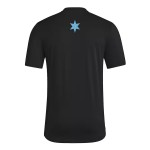 Camiseta hombre Minnesota United FC 2025 tercera Hook AEROREADY - negra Camiseta hombre Minnesota United FC 2025 tercera Hook AEROREADY - negra