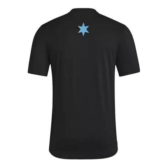 Camiseta hombre Minnesota United FC 2025 tercera Hook AEROREADY - negra Camiseta hombre Minnesota United FC 2025 tercera Hook AEROREADY - negra