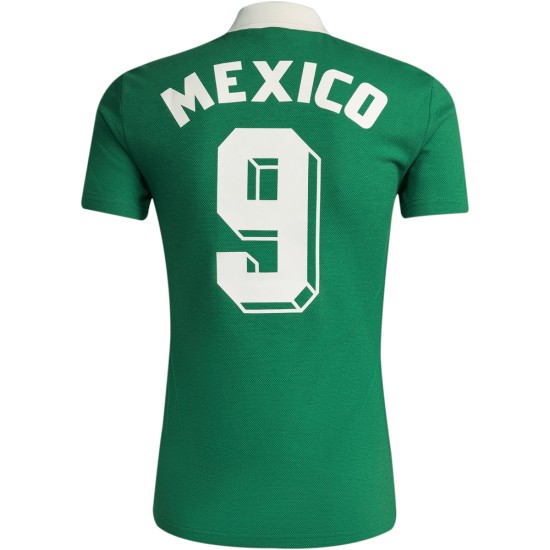 Camiseta Retro Local México 1986 para Niño #9