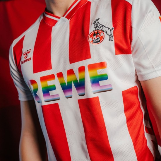 Hombre 1. FC Köln 2025/26 Tercera Camiseta Hummel Diversidad