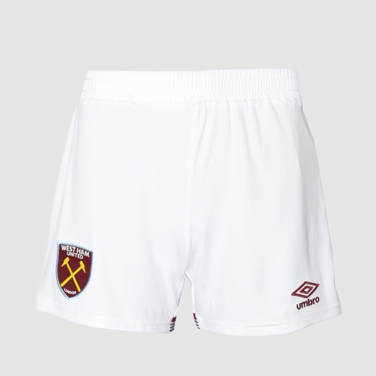 Pantalones Cortos de Local West Ham United Hombre 2025/26 Pantalones Cortos de Local West Ham United Hombre 2025/26