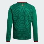 Camiseta de manga larga local de la Copa del Mundo 2026 de México para hombre