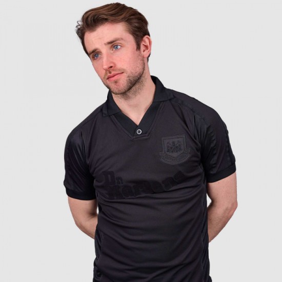 Camiseta Retro Negra Mujer West Ham United 2000 Camiseta Retro Negra Mujer West Ham United 2000