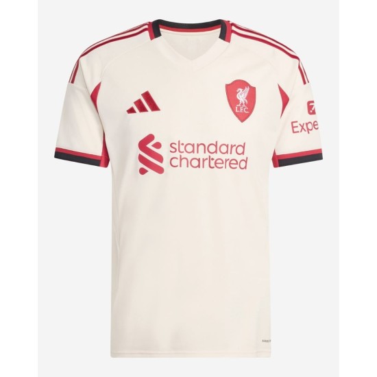 Camiseta Visitante Liverpool Mujer 2025/26