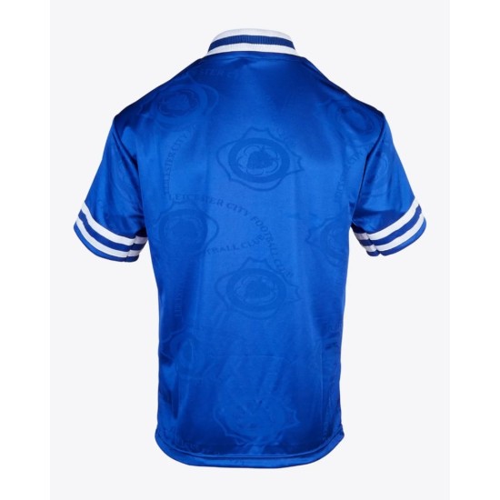Camiseta Retro Local Mujer Leicester City 1996 Camiseta Retro Local Mujer Leicester City 1996