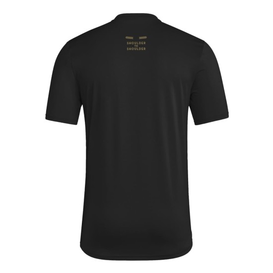 Camiseta Hook AEROREADY Tercera Mujer Los Angeles FC 2025 - Negra Camiseta Hook AEROREADY Tercera Mujer Los Angeles FC 2025 - Negra