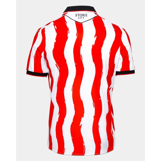 Camiseta Hombre Stoke City 2025/26 Local Sin Patrocinio Camiseta Hombre Stoke City 2025/26 Local Sin Patrocinio