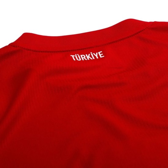 Camiseta Manga Larga Mundial 2026 Local Turquía Niño