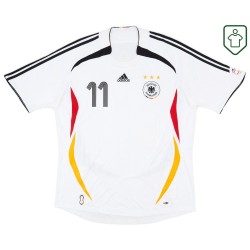 Camiseta retro local Alemania 2005/07 para hombre Klose #11 Camiseta retro local Alemania 2005/07 para hombre Klose #11