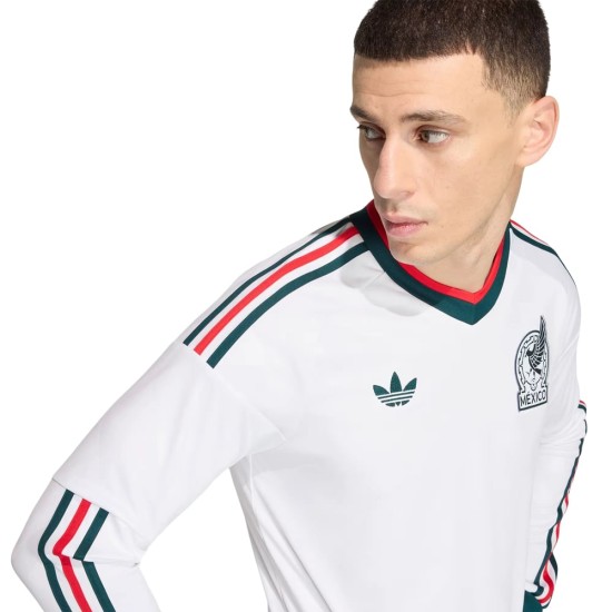 Camiseta Mundial 2026 Visitante Manga Larga México Hombre