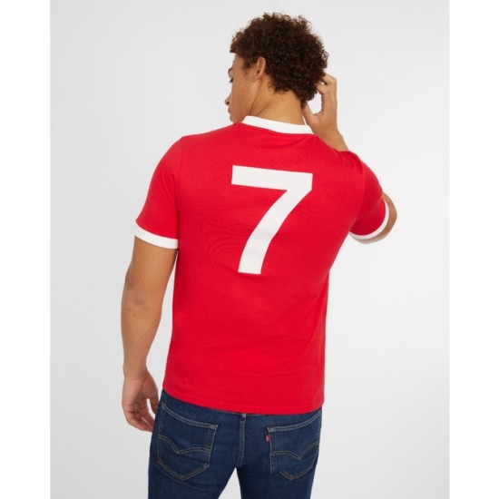 Camiseta retro local Liverpool 1973 de hombre