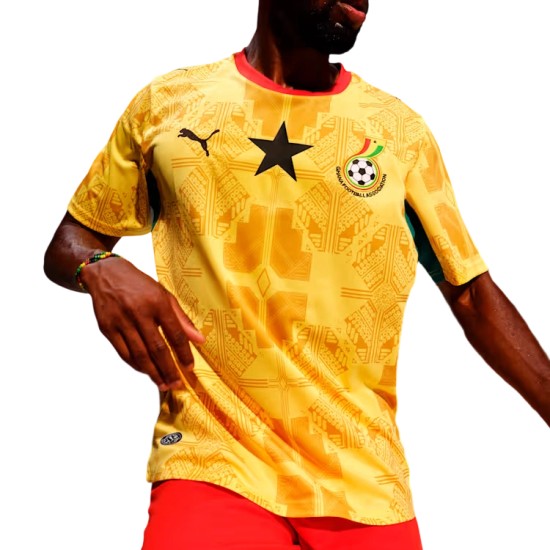 Camiseta Mundial 2026 Visitante Ghana Hombre
