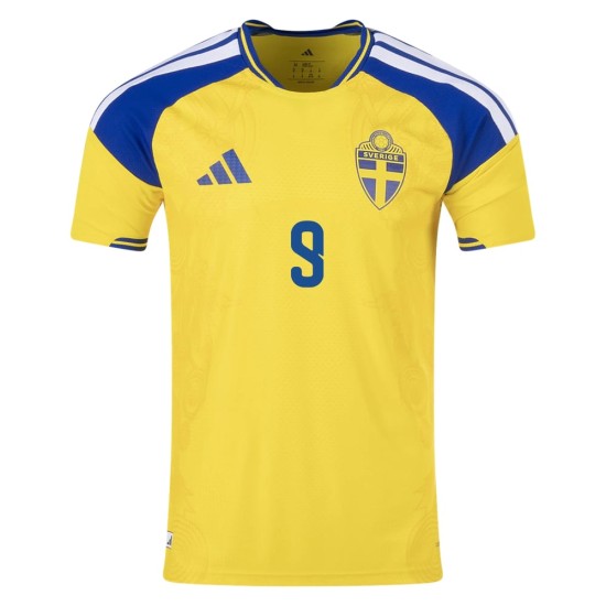 Camiseta Auténtica Local Suecia 2026 para Mujer ISAK #9