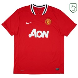Camiseta retro local hombre Manchester United 2011/12 Berbatov #9