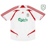 Camiseta retro visitante hombre Liverpool 2007/08 Gerrard #8