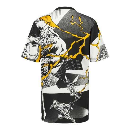 Camiseta de calentamiento Real Madrid Marvel Tercera 2025/26 Niño